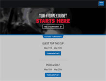 Tablet Screenshot of ccthockey.com